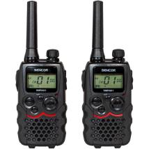 Walkie Talkie Sencor SMR 601 TWIN με 16 Κανάλια και Εμβέλεια έως 8 km. Περιλαμβάνει 8xAAA Μπαταρίες και Σταθμό Φόρτισης