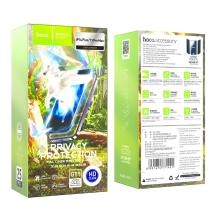 Tempered Glass Hoco G11 30 Μοίρες Privacy Angle Anti-Scratcht, Anti-Fingerprint 0.33mm για Apple iPhone 14 Plus/ 13 Pro Max Σετ 