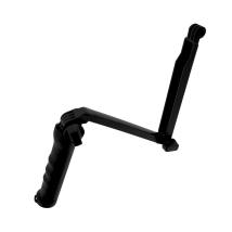 Selfie Stick Monopod LEDISTAR LDX-P4 3-Way για GoPro και Φωτογραφικές Μηχανές Πτυσσόμενο Μαύρο (Μήκος Κονταριού 18cm, Μήκος Ανοί