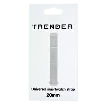 Ανταλλακτικό Λουράκι Trender TR-NY20WH Nylon 20mm Λευκό