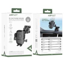 Βάση Στήριξης Αυτοκινήτου Acefast D57 Mount Holder για Συσκευές 4.5" – 6.9" με One-key Lock 360° και Δυνατότητα Επέκτασης Βραχίο