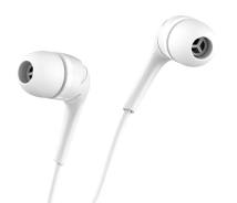 Hands Free Hoco M40 Prosody Earphones Stereo 3.5mm Λευκά με Μικρόφωνο και Πλήκτρο Λειτουργίας