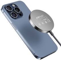 Ασύρματος Φορτιστής Acefast E24 15W Συμβατός με MagSafe και Qi2 Ασύρματη Φόρτιση Μαύρος