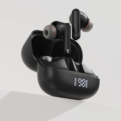 Wireless Earphones Hands Free Acefast W1 TWS v5.4 400mAh 8hr Λειτουργίας ANC 4-Mic ENC Τεχνολογία IPX4 με LED Ένδειξη Μπαταρίας 