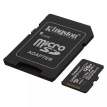 Κάρτα Μνήμης Kingston Canvas Select Plus+ MicroSDXC 128GB Class 10 με SD Adapter έως 150MB/s SDCS3/128GB
