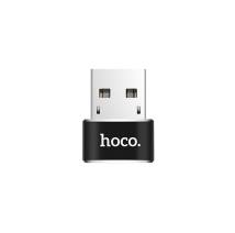 Αντάπτορας Hoco UA6 USB σε USB-C Μαύρο