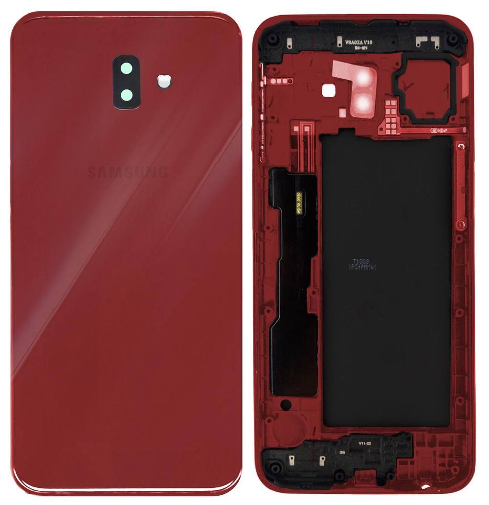 Καπάκι Μπαταρίας Samsung SM-J610F Galaxy J6+ (2018) Κόκκινο Original GH82-17872B