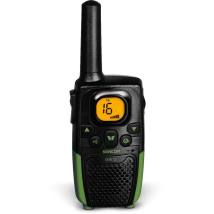 Walkie Talkie Σετ 2τεμ. με Yποδοχή Hands Free 2.5mm Εύρος Κάλυψης 7 km 3ΑΑΑ Sencor SMR 131 Μαύρο/Πράσινο