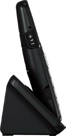 Ασύρματο Ψηφιακό Τηλέφωνο Panasonic KX-TGE250 EU με Πλήκτρο Αποκλεισμού Κλήσεων και Ανοιχτή Ακρόαση Μαύρο