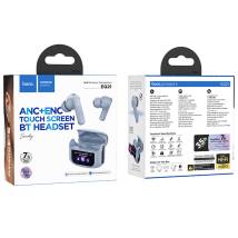 Wireless Hands Free Hoco EQ21 Sandy V5.4 με Active Noise Cancellation και ENC TWS 400mAh 7 Ώρες Ομιλίας Μπλε