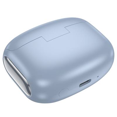 Wireless Hands Free Hoco EQ21 Sandy V5.4 με Active Noise Cancellation και ENC TWS 400mAh 7 Ώρες Ομιλίας Μπλε