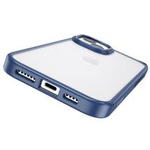 Θήκη Hoco Golden Shield Frosted Protective για Apple iPhone 14 Plus Μπλε