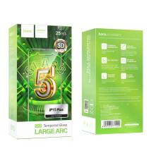 Tempered Glass Hoco G12 Full Screen HD 5D Large Arc για Apple  iPhone 15 Plus Σετ 25τεμ.