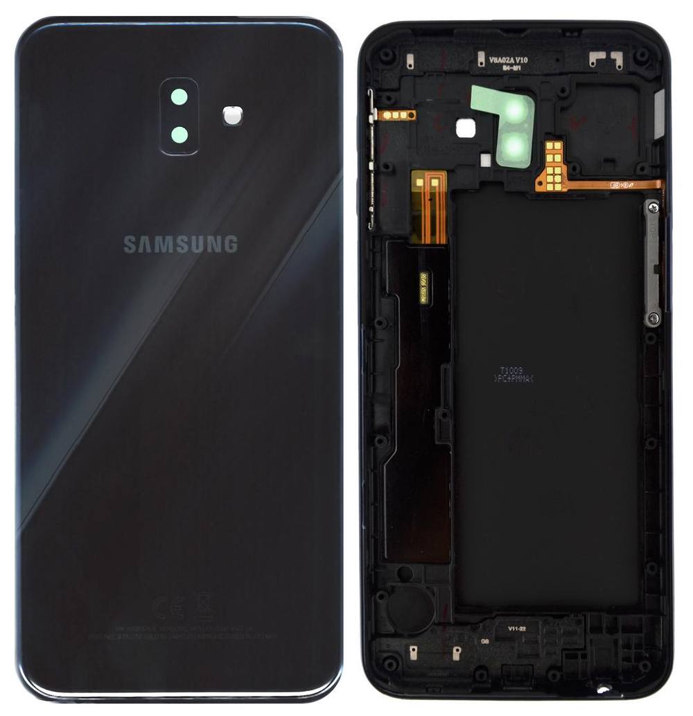 Καπάκι Μπαταρίας Samsung SM-J610F Galaxy J6+ (2018) Μαύρο Original GH82-17872A