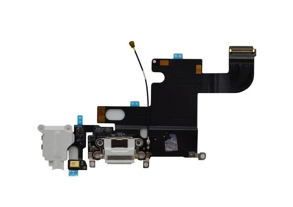 Επαφή Φόρτισης Apple iPhone 6 με Μικρόφωνο και Επαφή Ακουστικών Λευκό 821-1853-A Type A+