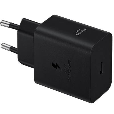 Φορτιστής Ταξιδίου Samsung Fast Charging EPT4511NBE 45W USB-C Μαύρος