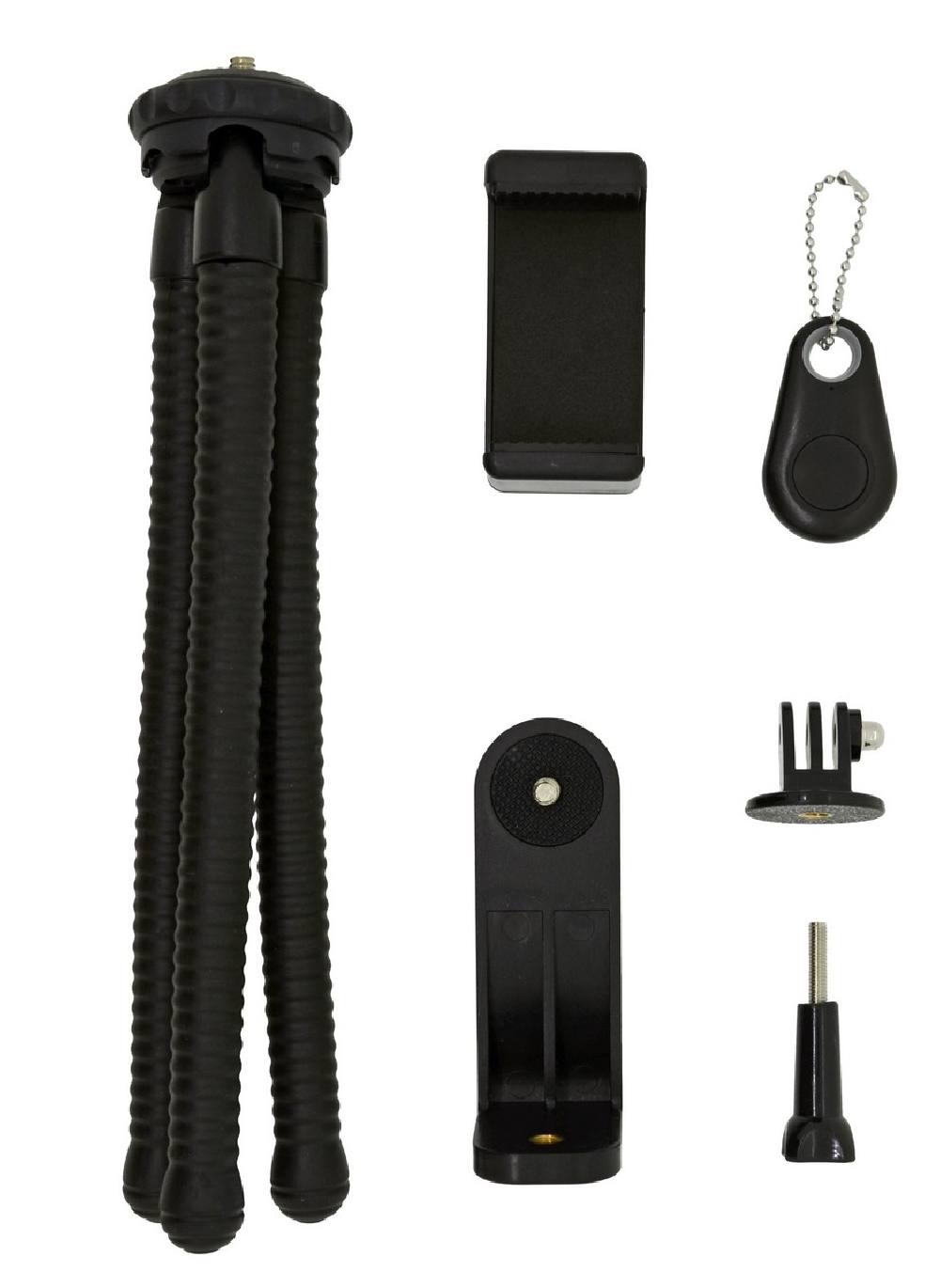 Selfie Stick Tripod Bluetooth LEDISTAR LDX-666 Suit για Φωτογραφικές Μηχανές και Κινητά Τηλέφωνα. Μαύρο Μήκος: 25cm