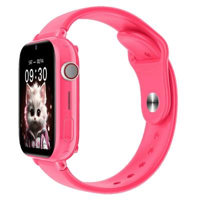 Smartwatch Maxcom FW59 Kiddo 4G GPS IP65 670mAh με 1.85” IPS 20mm Silicon Band και SOS Button Ροζ με Δυνατότητα Κλήσεων