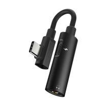 Αντάπτορας Hoco LS19 2 σε 1 USB-C σε USB-C Θηλυκό και 3.5mm Θηλυκό 1.5A Μαύρo