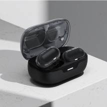 Wireless Earphones Hands Free Acefast FA003 TWS v5.3 550mAh 8hr Λειτουργίας 4-Mic ENC Τεχνολογία IPX4 και Ασύρματη Φόρτιση Μαύρα