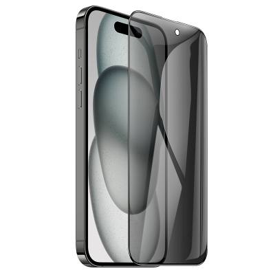 Tempered Glass Hoco Premium Series A37 Plus 120CC Large Arc Edges 28° Privacy Angle Dustproof 0.4mm 3D Anti-Static για Apple iPh