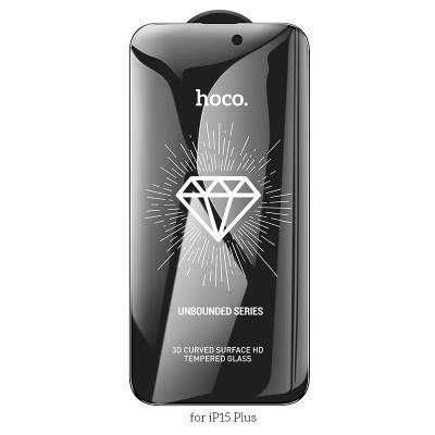 Tempered Glass Hoco Premium Series A37 Plus 120CC Large Arc Edges 28° Privacy Angle Dustproof 0.4mm 3D Anti-Static για Apple iPh