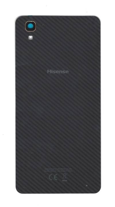 Πίσω Κάλυμμα Hisense C30 με Κόλλα, Τζαμάκι και Κάλυμμα Κάμερας Μαύρο Original 1092622