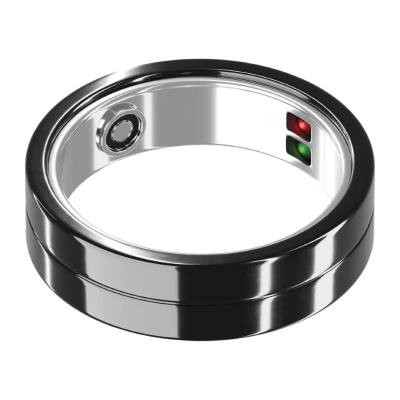Smart Ring Maxcom mRing MR100 No.11 (Εσωτερική Διάμετρος 20.7mm) IP68 με Μετρητή Παλμών, Ύπνου, Θερμίδες, Βήματα Μαύρο