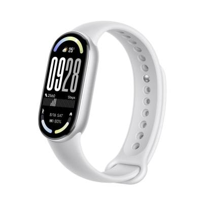 Xiaomi Smart Band 10 BHR07PSGL 1.72" AMOLED Αδιαβροχοποίηση έως 5ATM Glacier Silver