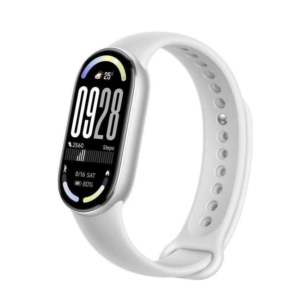 Xiaomi Smart Band 10 BHR07PSGL 1.72" AMOLED Αδιαβροχοποίηση έως 5ATM Glacier Silver
