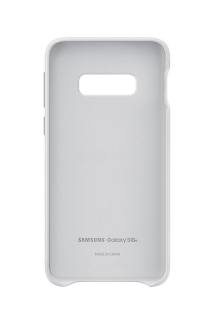 Θήκη Faceplate Samsung Leather Cover EF-VG970LWEGWW για SM-G970F Galaxy S10e Λευκή