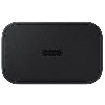 Φορτιστής Ταξιδίου Samsung Super Fast Charging EPT2510XBEGEU 25W USB-C Μαύρος + Καλώδιο USB-C σε USB-C Μαύρο