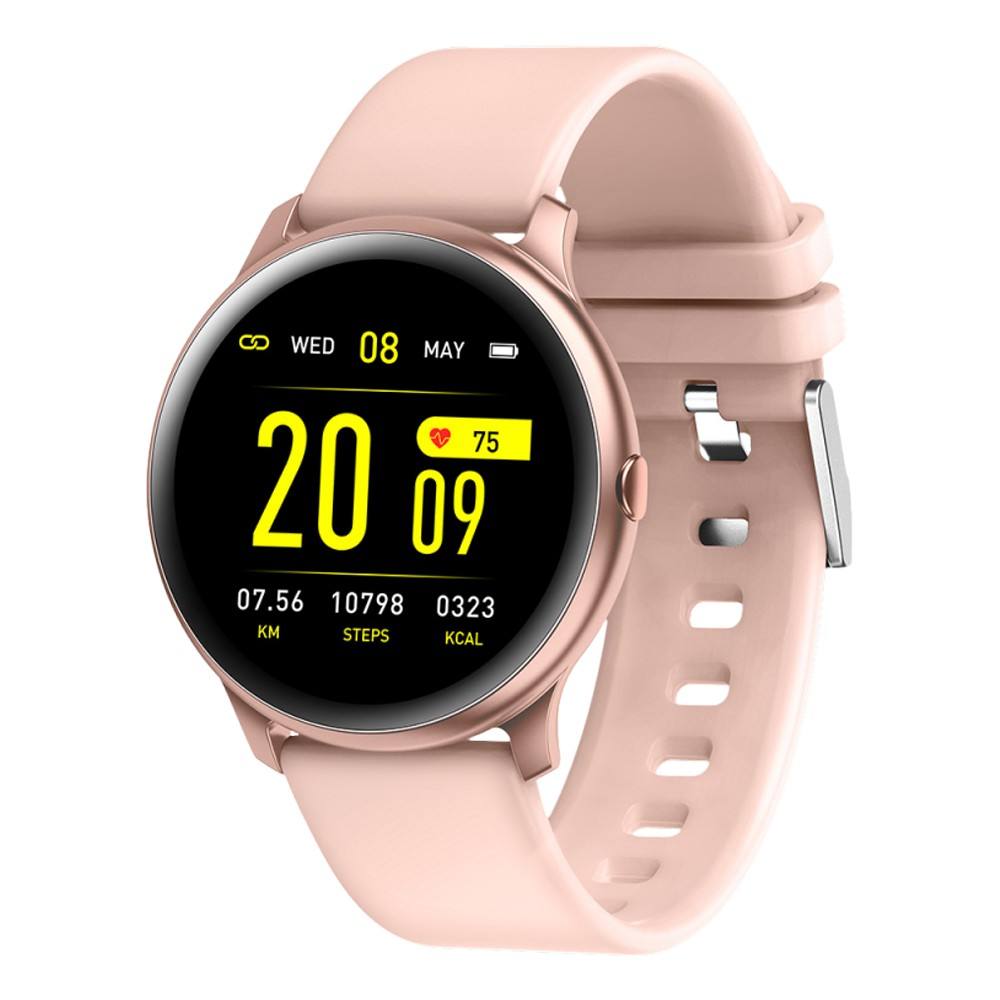 Maxcom Smartwatch FitGo FW32 Neon IP67 1,3" 140mAh Ροζ Silicon Band