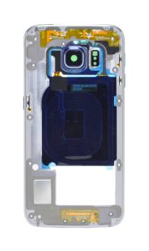 Πίσω Κάλυμμα Samsung SM-G925F Galaxy S6 Edge Μαύρο Original GH96-08376A