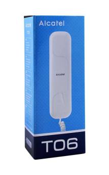Σταθερό Ψηφιακό Τηλέφωνο Alcatel T06 Λευκό