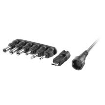 Universal Φορτιστής Sencor SPS 10 1000mAh  με αποσπόμενα βύσματα micro USB, 5.5 x 1.5, 5.5 x 2.5, 3.5 x 1.35, 5.0 x 2.1, 2.5mm, 