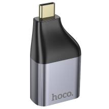 Αντάπτορας Hoco UA33 USB-C σε HDMI 4K 30Hz (3840 x 2160P) Θηλυκό Γκρι