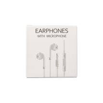 Hands Free Leki Orange Concept 3.5 mm Λευκά με Μικρόφωνο