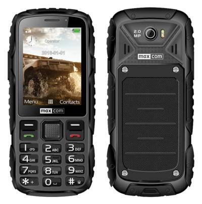 Maxcom MM920 L 2.8" Water-dust proof IP67 με Φακό, Ραδιόφωνο (Λειτουργεί χωρίς Handsfree) και Κάμερα Μαύρο