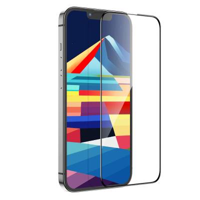 Tempered Glass Hoco A12 Plus Nano 3D Full Screen Edges Protection 9H με Μαύρο Περίγραμμα για Apple iPhone 15 Plus / 16 Plus