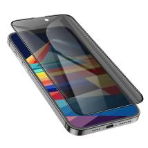 Tempered Glass Hoco A12 Pro Edges Protection 28 Μοίρες Privacy Angle Apple iPhone 15 Plus/16 Plus