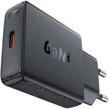 Φορτιστής Ταξιδίου Acefast A65 Ultra Thin Fast Charging 1xUSB-C PD20W QC3.0 GaN Μαύρος