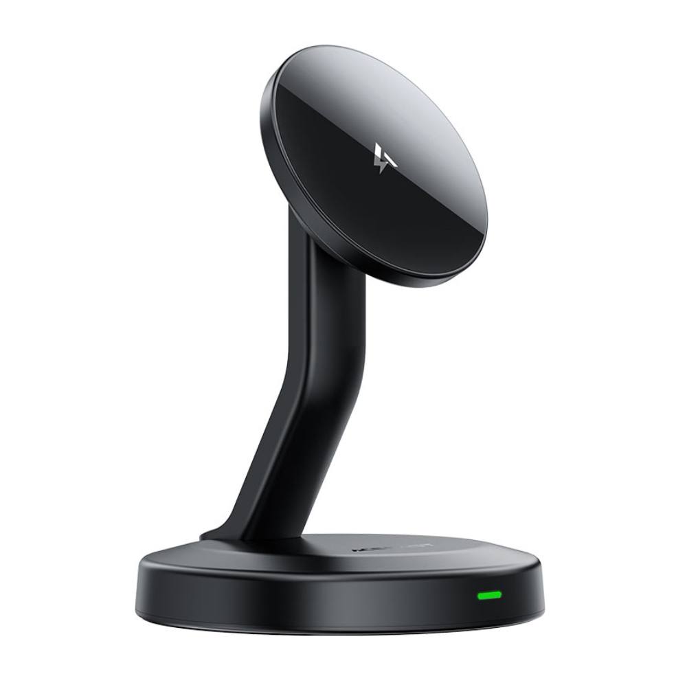 Επιτραπέζια Βάση Ασύρματης Φόρτισης Acefast E26 15W με LED Ένδειξη Λειτουργίας Συμβατή με MagSafe Μαύρη