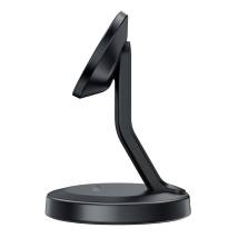 Επιτραπέζια Βάση Ασύρματης Φόρτισης Acefast E26 15W με LED Ένδειξη Λειτουργίας Συμβατή με MagSafe Μαύρη