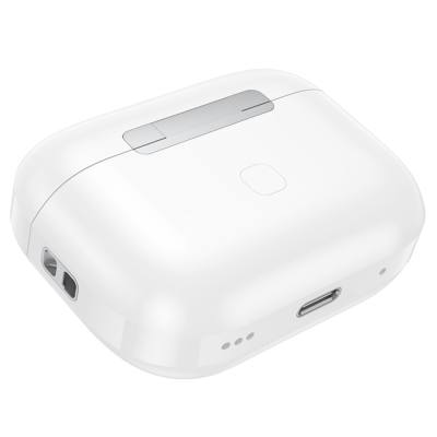 Wireless Hands Free Hoco EW88 Rampino ANC v5.4 280mAh 4 Ώρες Ομιλίας και Οθόνη Αφής Πολλαπλών Λειτουργιών Λευκά
