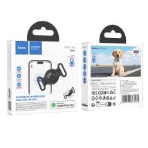 Hoco Tag E91C Tiger Anti-Lost Device Μόνο για iOS Συμβατό με Apple Find My Network με Βάση Στερέωσης για Κολάρο Κατοικιδίου
