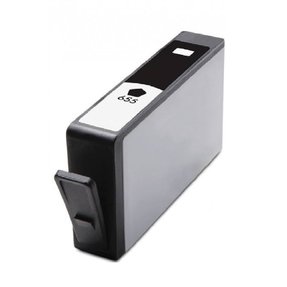Μελάνι HP Συμβατό 655XL CZ109AE Σελίδες:600 Black για Deskjet 3525, 4615, 4625, 5525, 6525