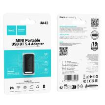 Αντάπτορας Wireless Hoco UA42 USB Bluetooth v5.4 Μαύρο