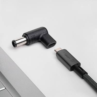 Αντάπτορας Φόρτισης Universal για Notebook Akyga AK-ND-C07 USB-C / 7.4 x 5.0mm + pin HP