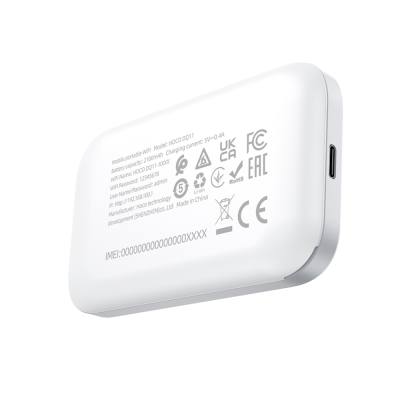 Φορητό Wifi Router Hoco DQ11 4G Wifi6 150Mbps 2.4GHz Λευκό